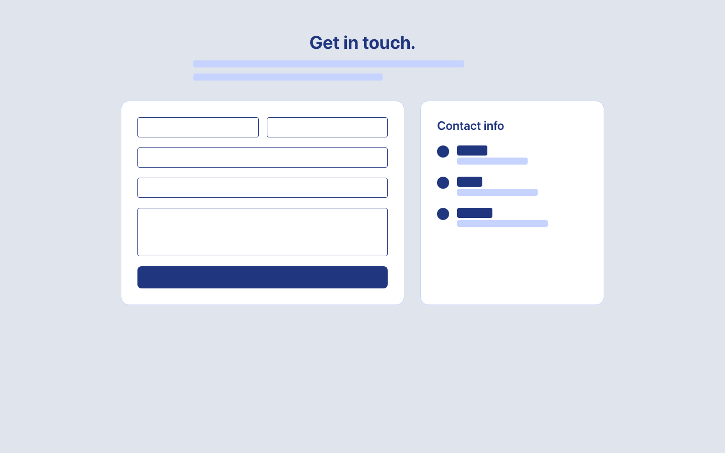 Contact Forms